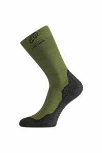 Lasting WHI 699 zelené vlnené ponožky Veľkosť: (46-49) XL