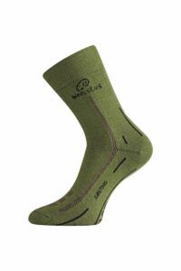 Lasting WLS 699 zelená vlnená ponožka Veľkosť: (34-37) S