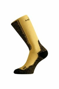 Lasting WSM 640 horčicová merino ponožky Veľkosť: (46-49) XL