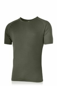 Lasting pánske merino tričko TRIGON zelené Veľkosť: XL