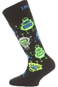 Lasting SJE 956 čierna detské ponožky Veľkosť: (29-33) XS