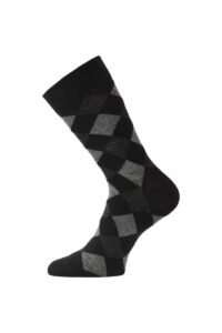 Lasting merino ponožky WPK čierne Veľkosť: (38-41) M