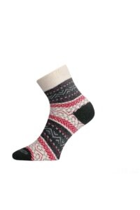Lasting HMC 083 červená silná ponožka Veľkosť: (34-37) S