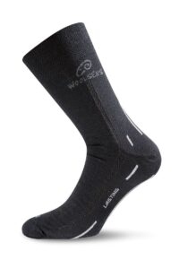 Lasting WLS 901 čierna vlnená ponožka Veľkosť: (34-37) S