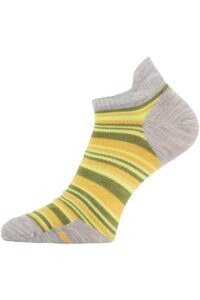 Lasting WWS 806 žlté vlnené ponožky Veľkosť: (34-37) S