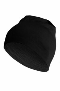 Lasting merino čiapka BONY šedo čierna Veľkosť: S/M