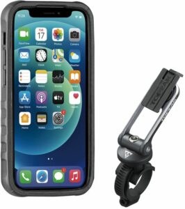 TOPEAK obal RIDECASE pre iPhone 12 Mini čierna/sivá Veľkosť: UNI