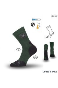 Lasting Poľovnícka ponožka HNC 620 zelená Veľkosť: (34-37) S