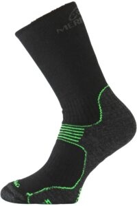 Lasting WSB 906 čierna merino ponožky Veľkosť: (34-37) S