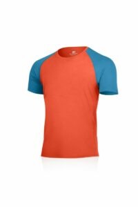 Lasting pánske merino tričko CALVIN oranžové Veľkosť: L
