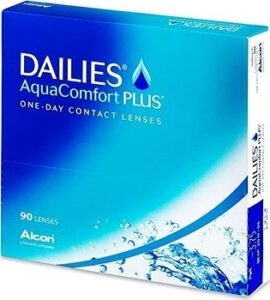 Dailies AquaComfort Plus (90 šošoviek) dioptrie: