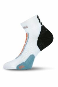 Lasting CKL 001 biele cyklo ponožky Veľkosť: (42-45) L