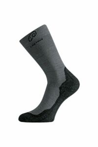 Lasting WHI 809 šedej vlnené ponožky Veľkosť: (46-49) XL
