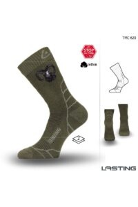 Lasting Hunting ponožka TCM 620 zelená Veľkosť: (34-37) S