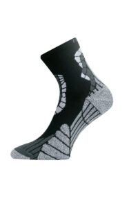 Lasting IRM 901 čierna bežecké ponožky Veľkosť: (34-37) S