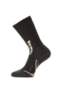 Lasting SCM 907 čierne lyžiarske ponožky Veľkosť: (34-37) S