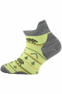 Lasting detské merino ponožky TJM žlté Veľkosť: (24-28) XXS