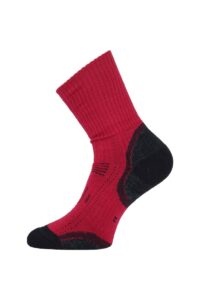 Lasting merino ponožky TKA červené Veľkosť: (34-37) S