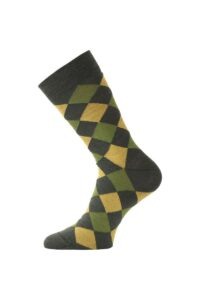 Lasting merino ponožky WPK zelené Veľkosť: (46-49) XL