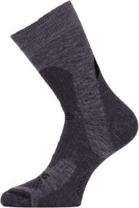 Lasting TRP 889 sivá stredne silná trekingová ponožka Veľkosť: (38-41) M