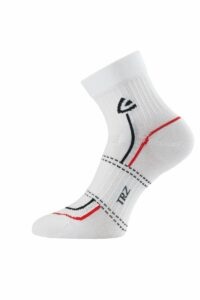 Lasting TRZ 001 ponožky pre aktívny šport biela Veľkosť: (42-45) L