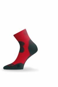 Lasting TKI 308 červená trekingová ponožka Veľkosť: (34-37) S