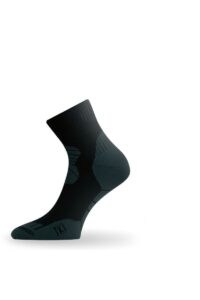 Lasting TKI 908 čierna trekingová ponožka Veľkosť: (38-41) M