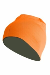 Lasting merino čiapky BONY oranžovo zelená Veľkosť: S/M