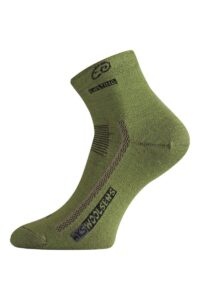 Lasting WKS 689 zelená vlnené ponožky Veľkosť: (34-37) S