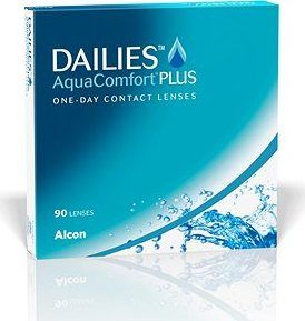 Dailies AquaComfort Plus (90 šošoviek) dioptrie: