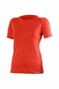 Lasting dámske merino triko ALEA červené Veľkosť: L