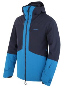 Husky Pánska lyžiarska bunda Gomez M black blue/blue Veľkosť: L