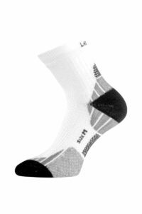 Lasting ATL ponožky pre aktívny šport 009 biela Veľkosť: (38-41) M