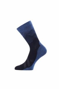 Lasting merino ponožky FWR modré Veľkosť: (38-41) M