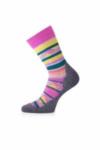 Lasting merino ponožky WLI ružové Veľkosť: (38-41) M