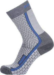 Husky Ponožky Treking šedá / modrá Veľkosť: M (36-40)