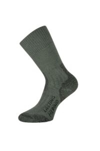 Lasting TXC 620 zelená vlnené ponožky Veľkosť: (38-41) M