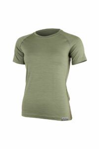 Lasting dámske merino triko ALEA zelená Veľkosť: XL