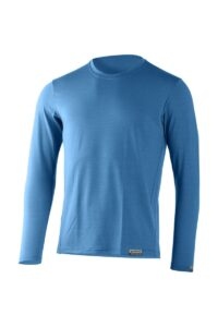 Lasting pánske merino tričko ALAN modré Veľkosť: XXL