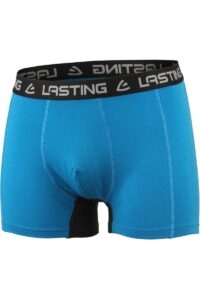 Lasting NOMO 5199 modré vlnené merino boxerky Veľkosť: S