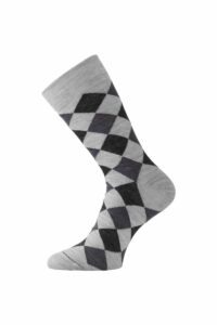 Lasting merino ponožky WPK šedej Veľkosť: (42-45) L