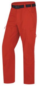 Husky Pánske outdoor nohavice Kahula M red Veľkosť: L