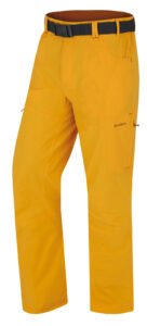 Husky Pánske outdoor nohavice Kahula M yellow Veľkosť: L
