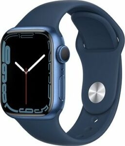 Apple Watch Series 7 41 mm Modrý hliník