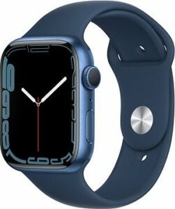 Apple Watch Series 7 45 mm Modrý hliník