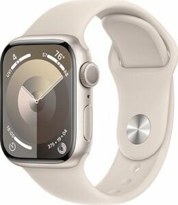 Apple Watch Series 9 41 mm Hviezdno biely hliník