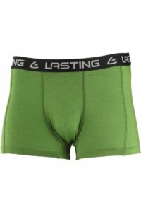 Lasting NORO 6060 zelené vlnené merino boxerky Veľkosť: L