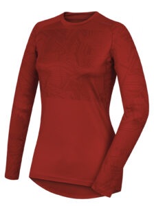 Husky Termobielizeň Active Winter Dámske tričko s dlhým rukávom červená Veľkosť: L