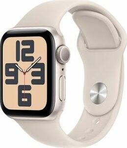 Apple Watch SE 40 mm Hviezdno biely hliník s